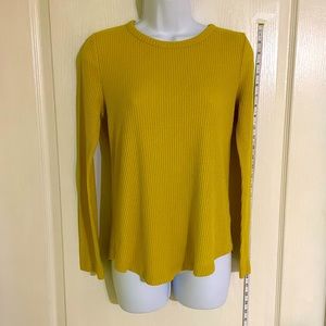 Old Navy Yellow Long Sleeve Shirt